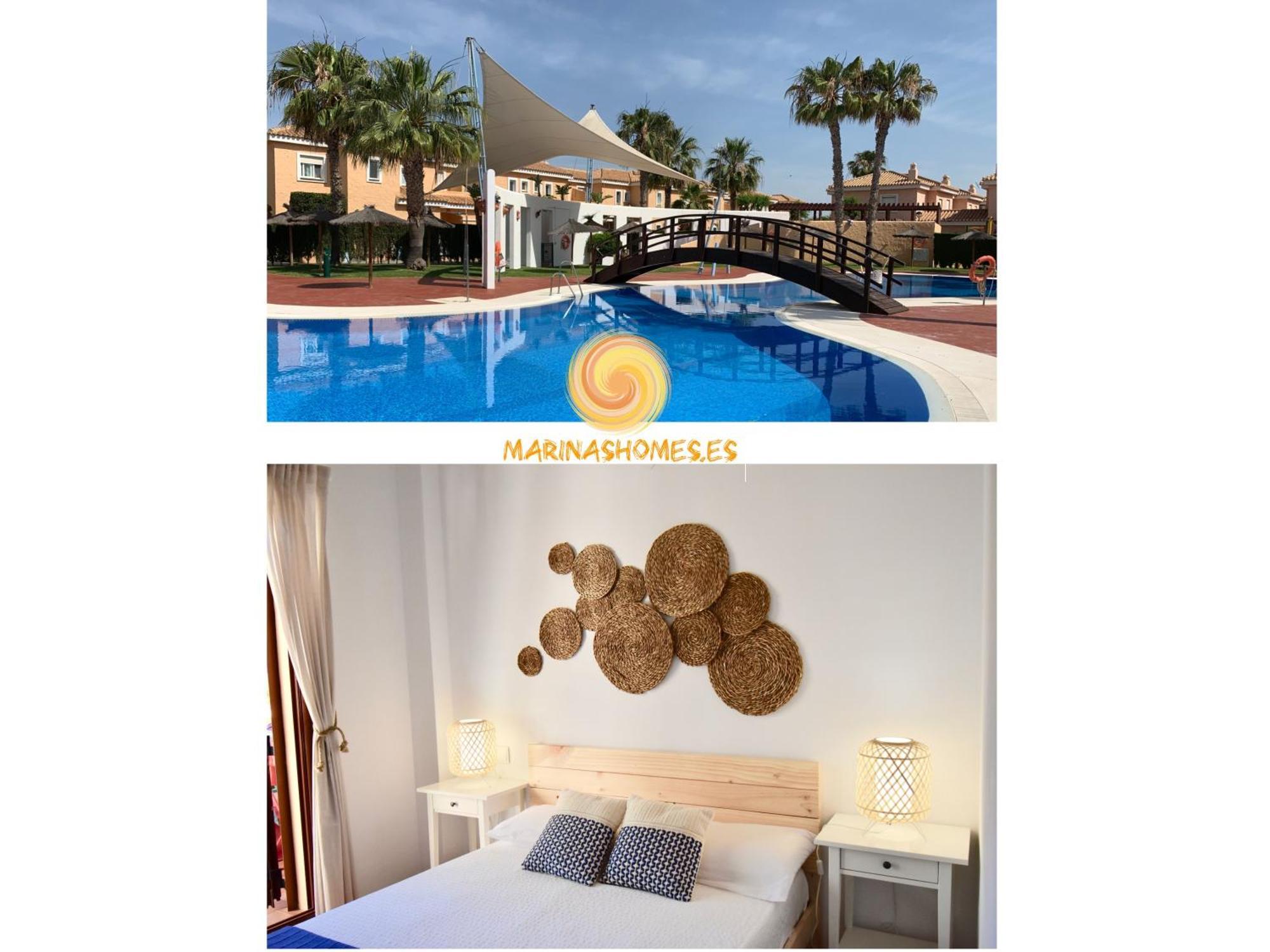 Апартаменты Bahari Marinas - Tu Duplex Con Jardin Privado! Вера Экстерьер фото
