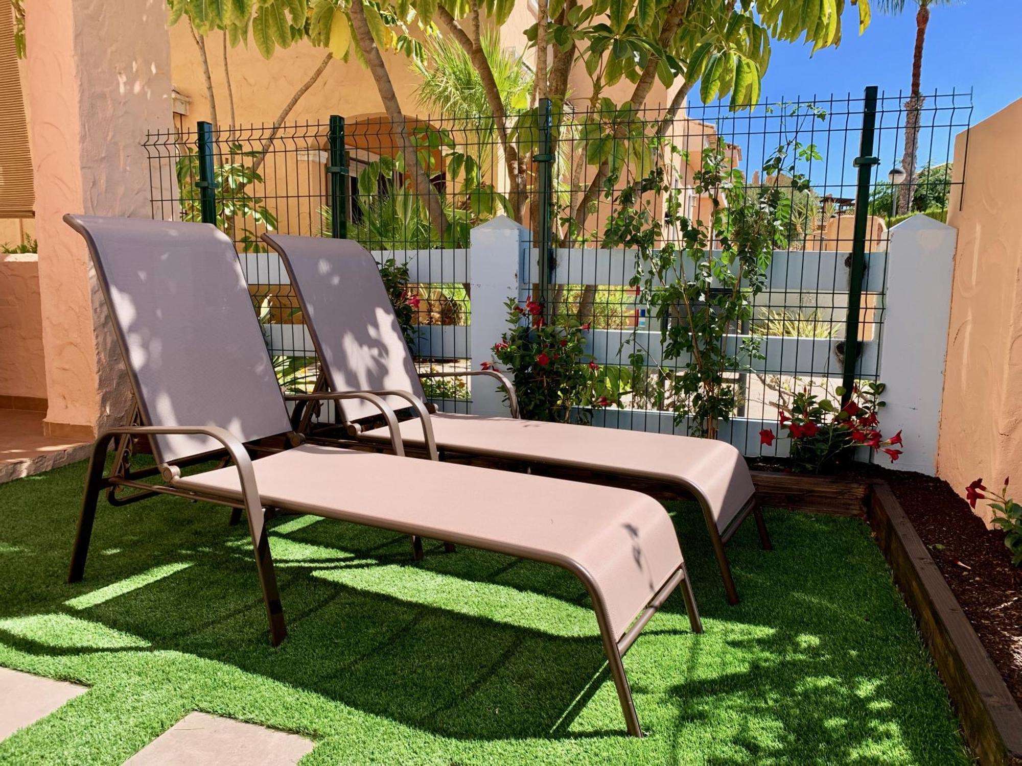 Апартаменты Bahari Marinas - Tu Duplex Con Jardin Privado! Вера Экстерьер фото